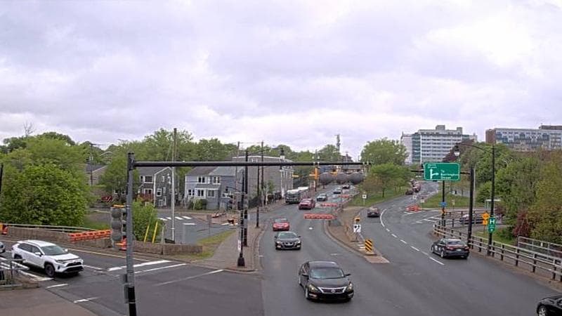 Mac Donald Bridge - Dartmouth bound