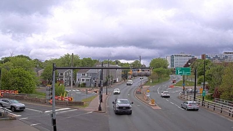 Mac Donald Bridge - Dartmouth bound