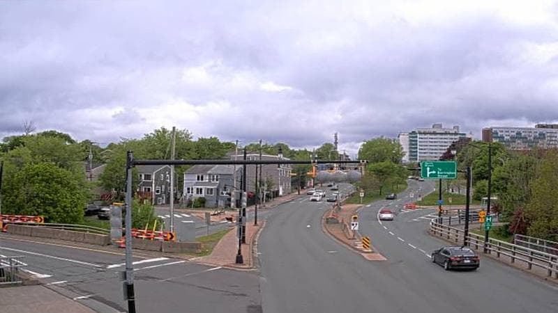 Mac Donald Bridge - Dartmouth bound