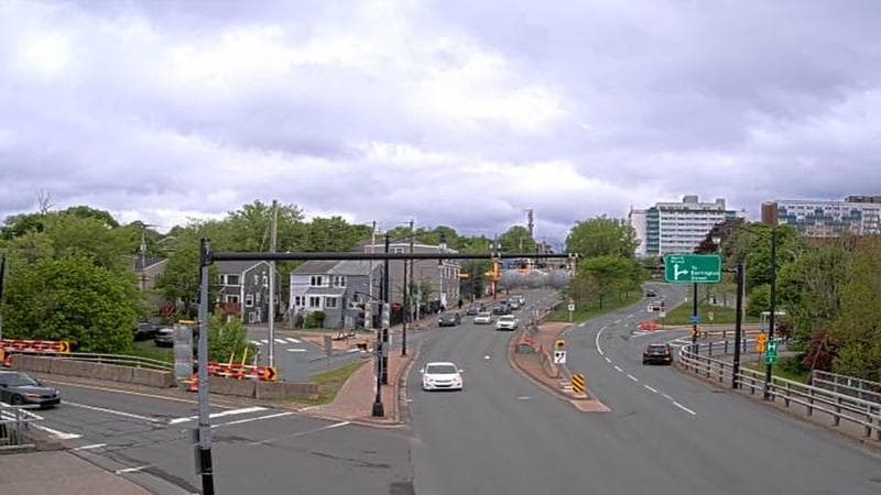 Mac Donald Bridge - Dartmouth bound