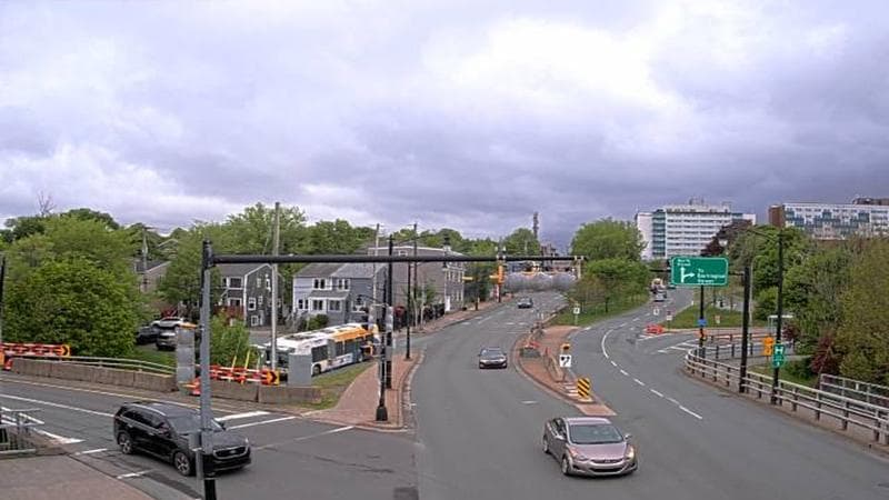 Mac Donald Bridge - Dartmouth bound