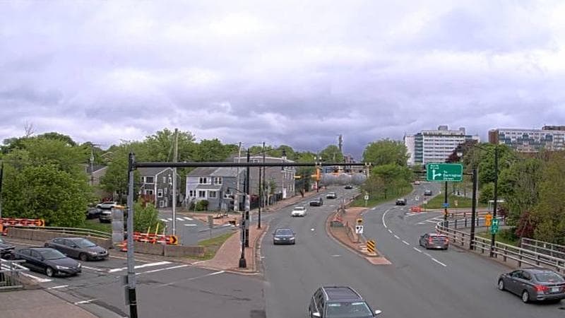 Mac Donald Bridge - Dartmouth bound