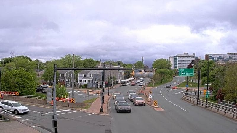 Mac Donald Bridge - Dartmouth bound