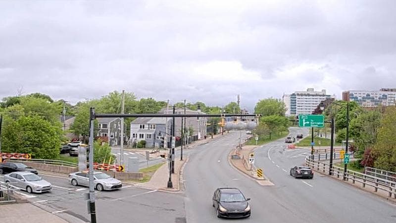 Mac Donald Bridge - Dartmouth bound