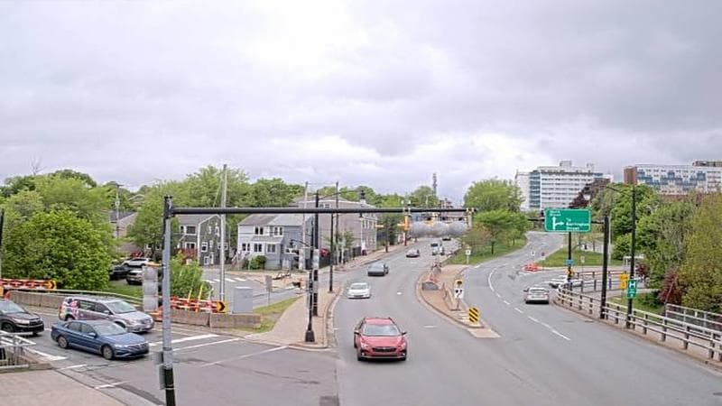 Mac Donald Bridge - Dartmouth bound