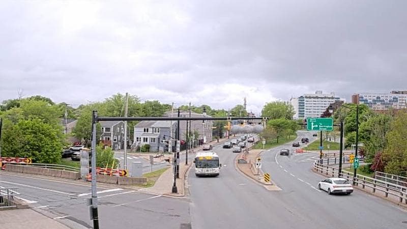 Mac Donald Bridge - Dartmouth bound