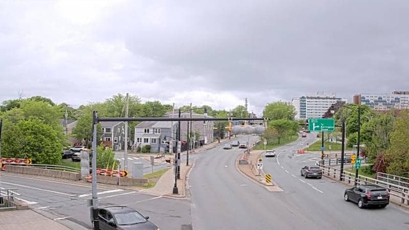 Mac Donald Bridge - Dartmouth bound