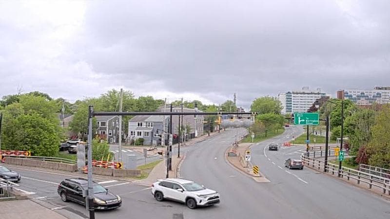 Mac Donald Bridge - Dartmouth bound