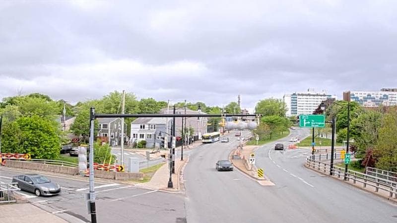 Mac Donald Bridge - Dartmouth bound