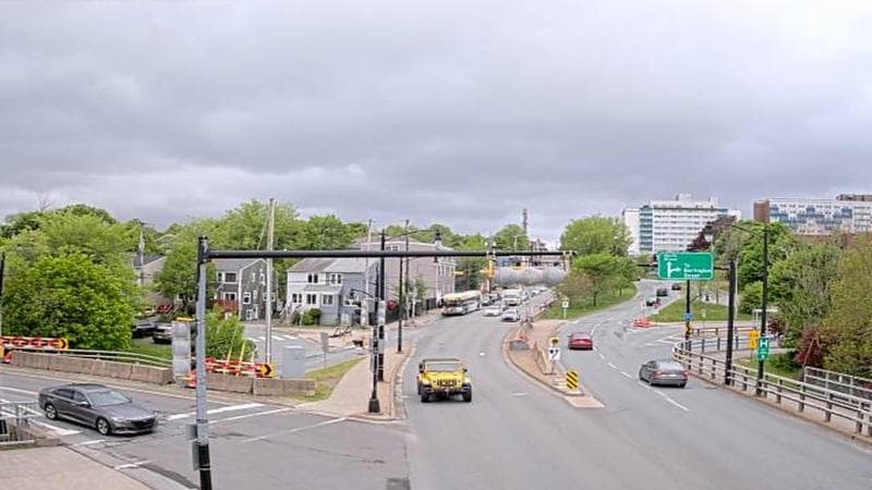 Mac Donald Bridge - Dartmouth bound