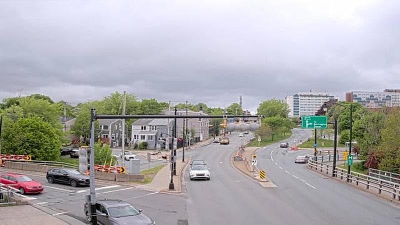 Mac Donald Bridge - Dartmouth bound