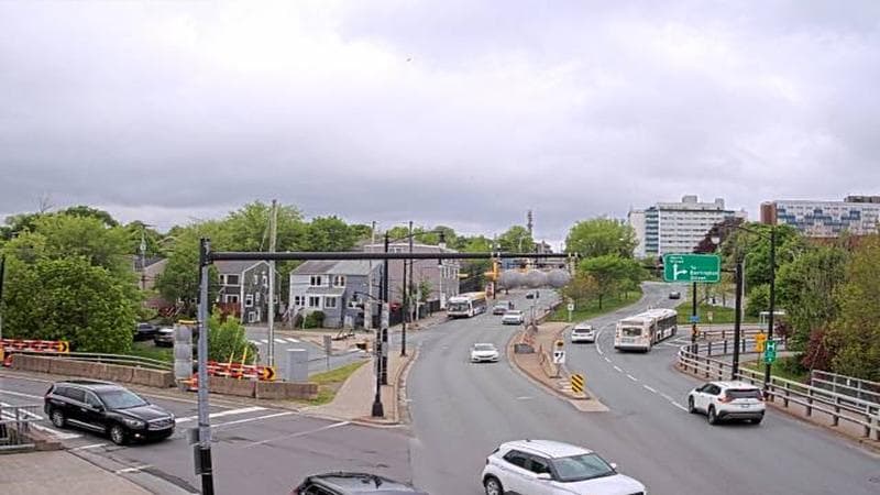 Mac Donald Bridge - Dartmouth bound