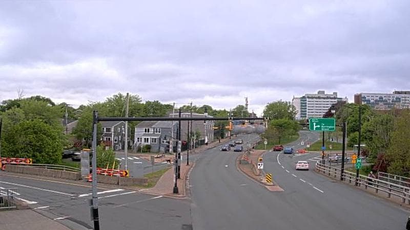 Mac Donald Bridge - Dartmouth bound