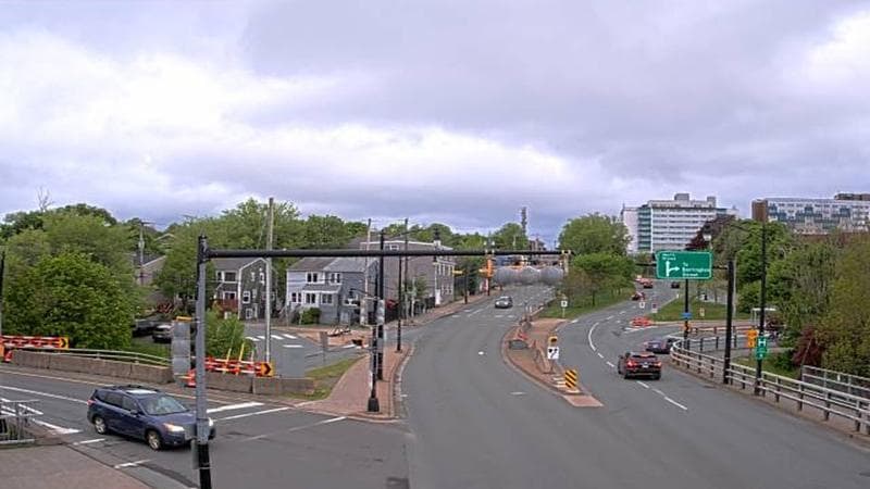 Mac Donald Bridge - Dartmouth bound
