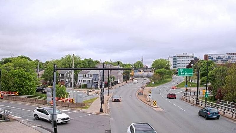 Mac Donald Bridge - Dartmouth bound