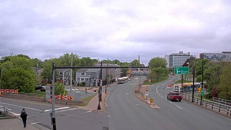 Mac Donald Bridge - Dartmouth bound