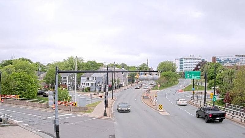 Mac Donald Bridge - Dartmouth bound