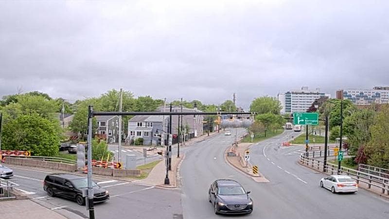 Mac Donald Bridge - Dartmouth bound