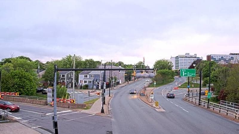Mac Donald Bridge - Dartmouth bound