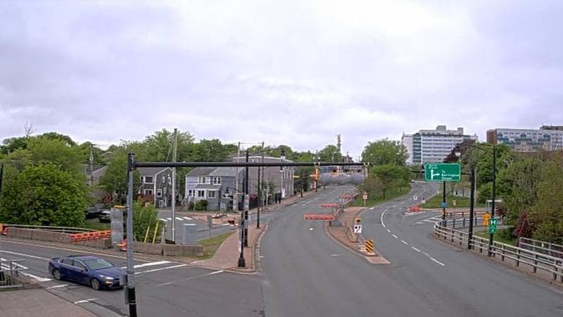 Mac Donald Bridge - Dartmouth bound