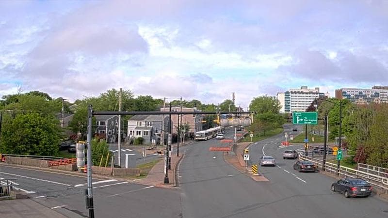 Mac Donald Bridge - Dartmouth bound