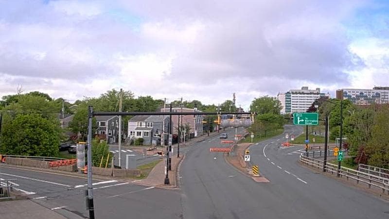 Mac Donald Bridge - Dartmouth bound