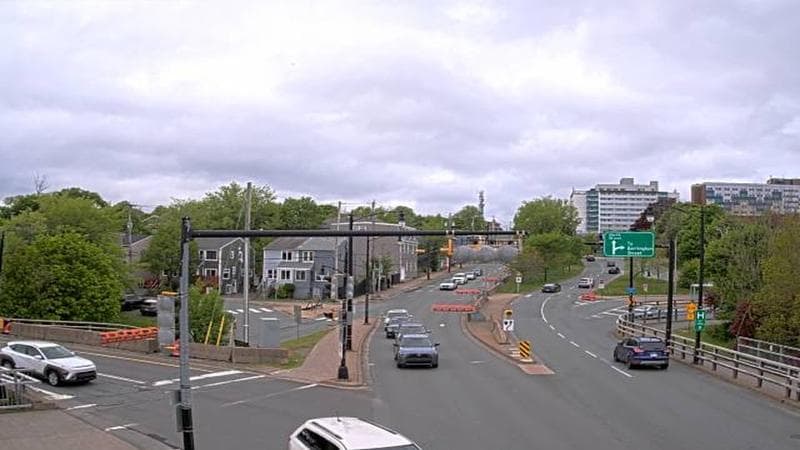 Mac Donald Bridge - Dartmouth bound