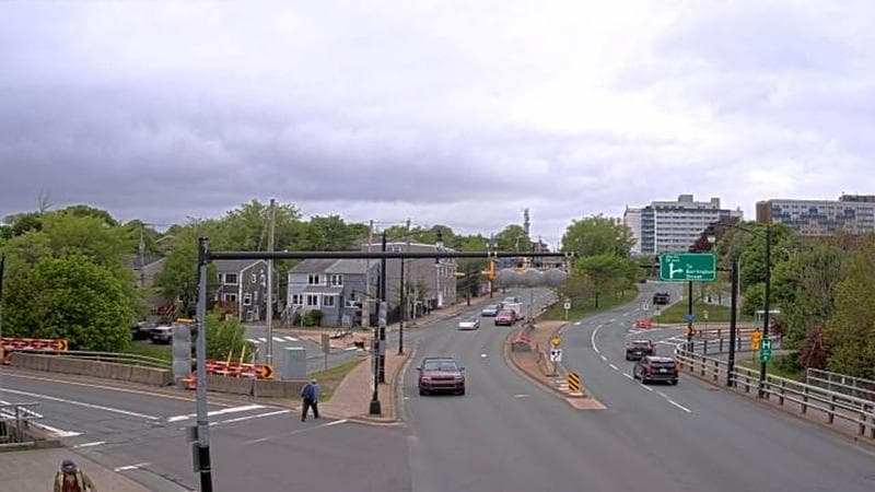 Mac Donald Bridge - Dartmouth bound
