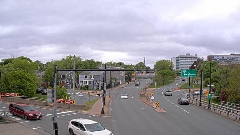 Mac Donald Bridge - Dartmouth bound