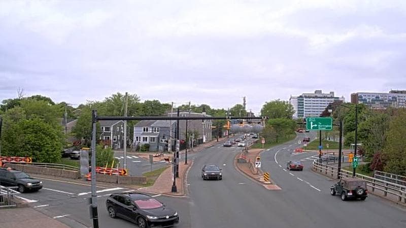 Mac Donald Bridge - Dartmouth bound