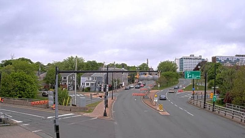 Mac Donald Bridge - Dartmouth bound