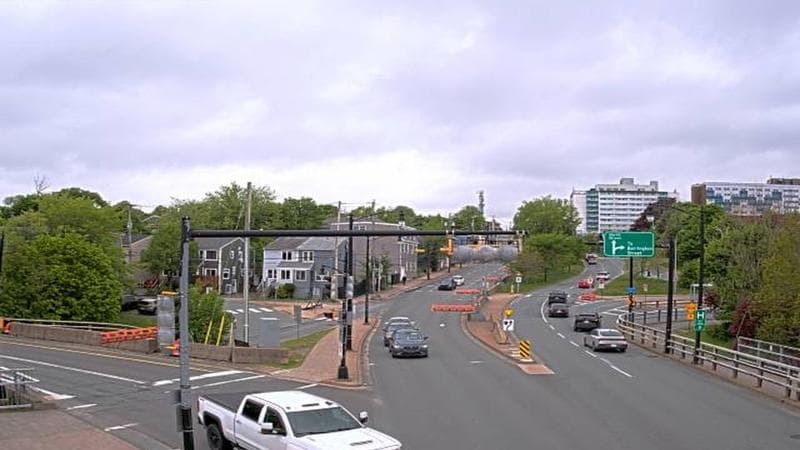 Mac Donald Bridge - Dartmouth bound