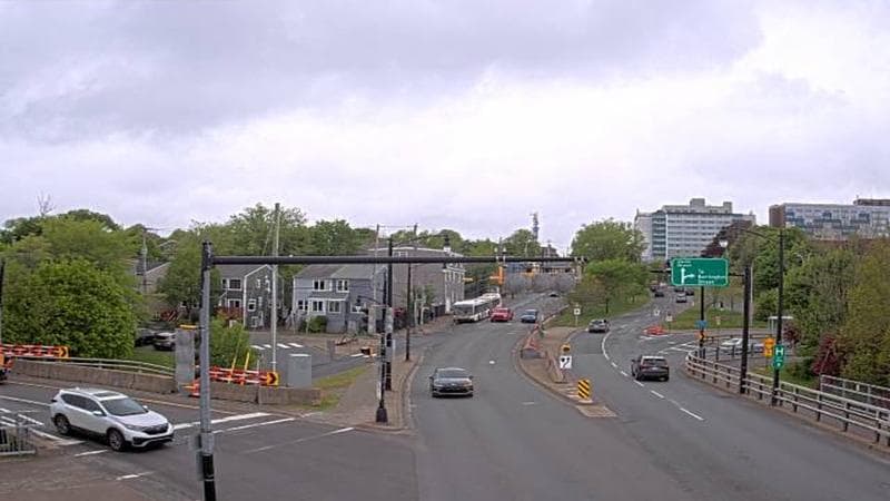 Mac Donald Bridge - Dartmouth bound