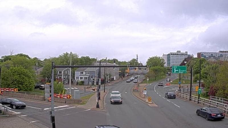 Mac Donald Bridge - Dartmouth bound