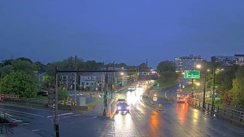 Mac Donald Bridge - Dartmouth bound