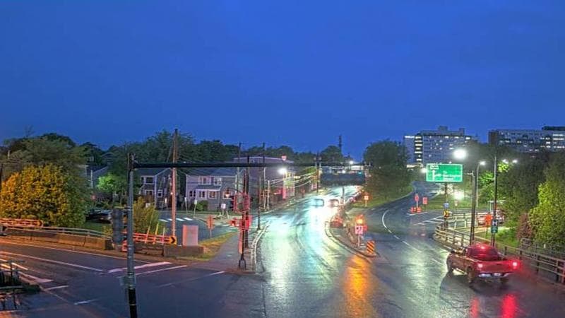 Mac Donald Bridge - Dartmouth bound