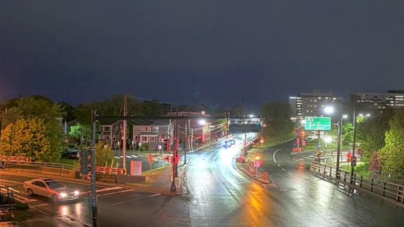Mac Donald Bridge - Dartmouth bound