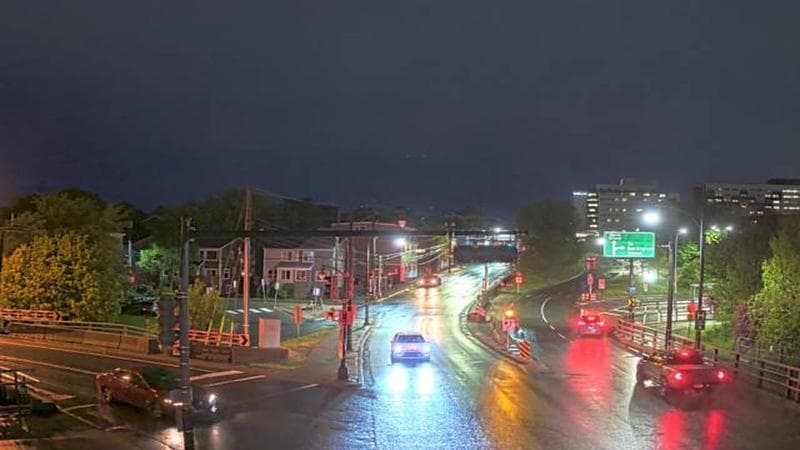 Mac Donald Bridge - Dartmouth bound