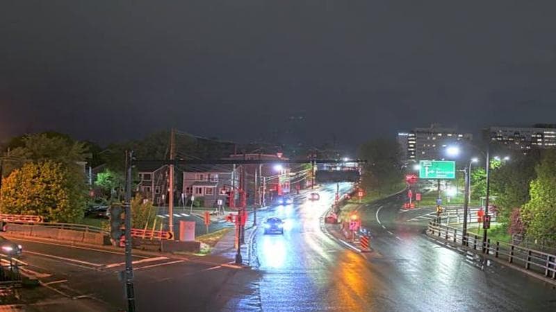 Mac Donald Bridge - Dartmouth bound