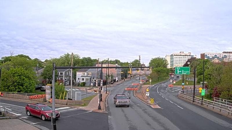 Mac Donald Bridge - Dartmouth bound