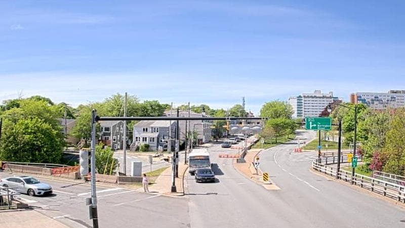 Mac Donald Bridge - Dartmouth bound