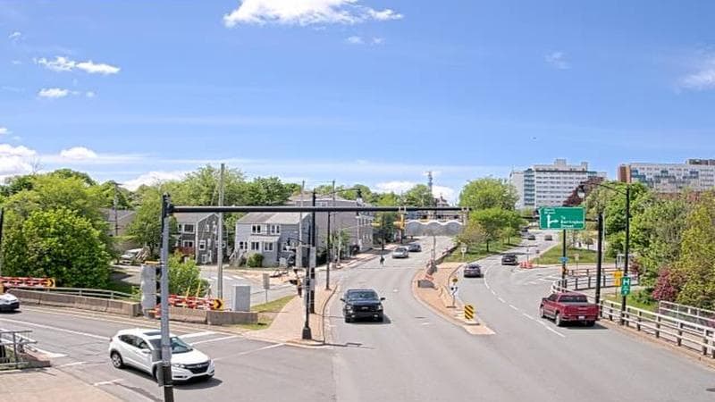 Mac Donald Bridge - Dartmouth bound