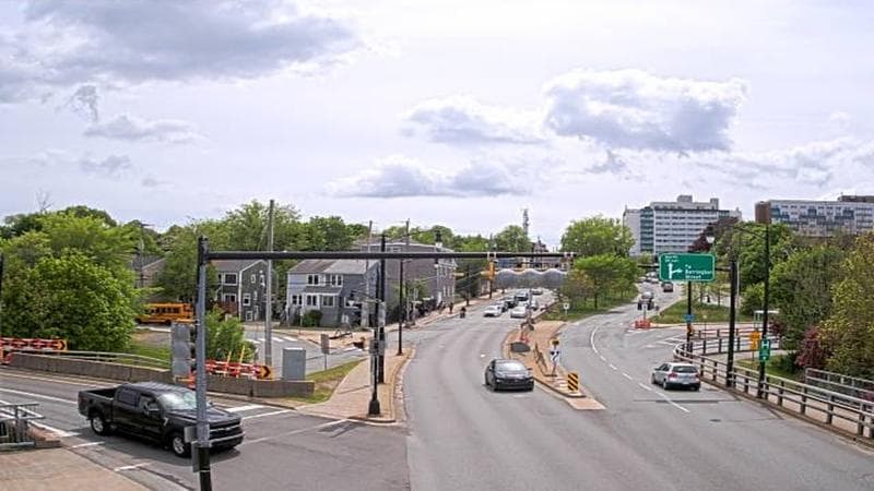 Mac Donald Bridge - Dartmouth bound