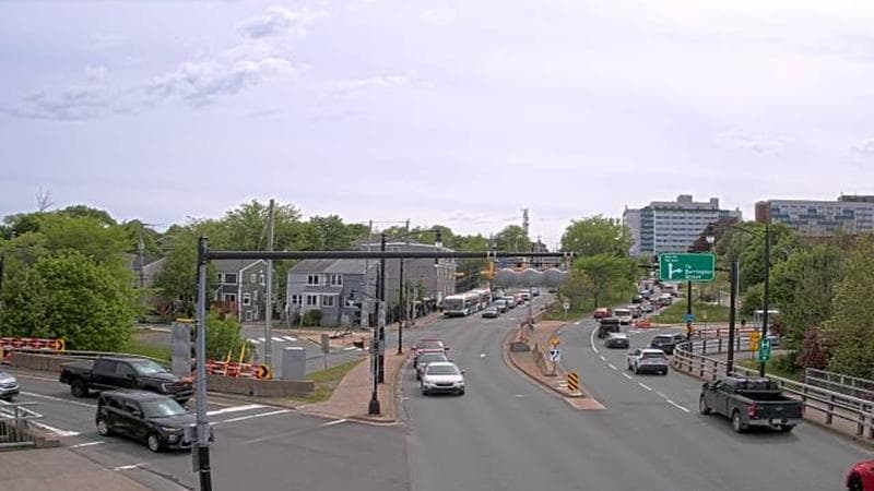Mac Donald Bridge - Dartmouth bound