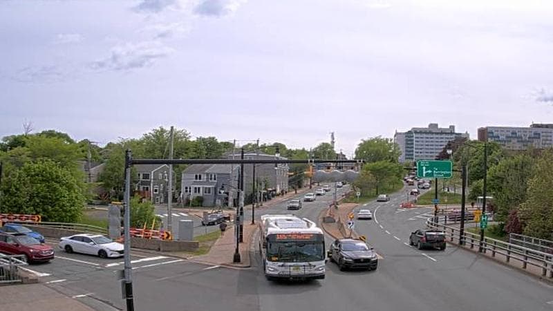 Mac Donald Bridge - Dartmouth bound
