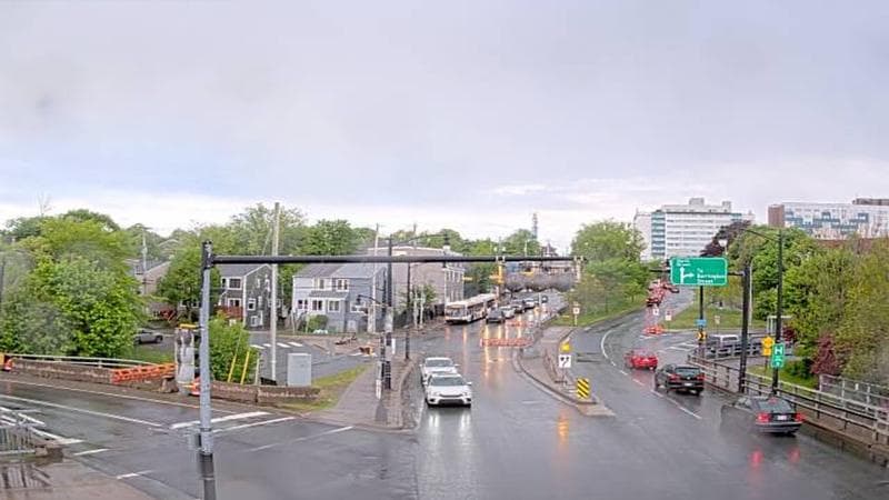 Mac Donald Bridge - Dartmouth bound