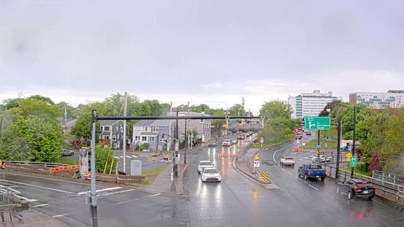 Mac Donald Bridge - Dartmouth bound