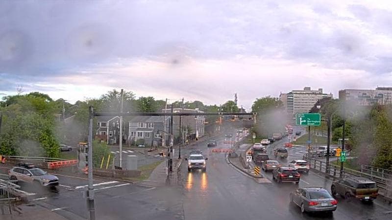 Mac Donald Bridge - Dartmouth bound