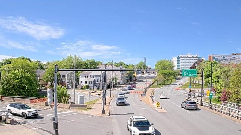 Mac Donald Bridge - Dartmouth bound