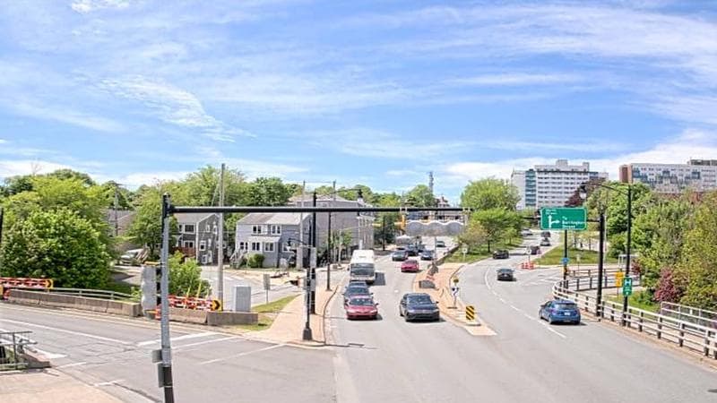 Mac Donald Bridge - Dartmouth bound